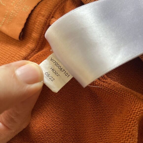 Athleta Pants Alicia Keys Womens XS Orange Intention Wide Leg Pull On *READ* - Picture 12 of 14